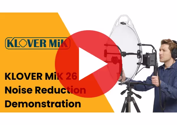 Thumbnail image for "KLOVER MiK Noise Reduction Demonstration" video