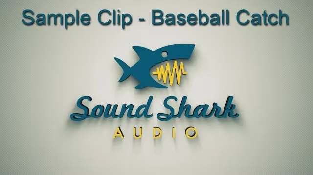Thumbnail image for "Sound Shark Sample Clips - Baseball Catch" video